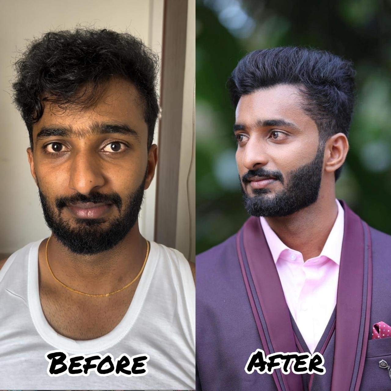 Groom Makeup Before After Chennai